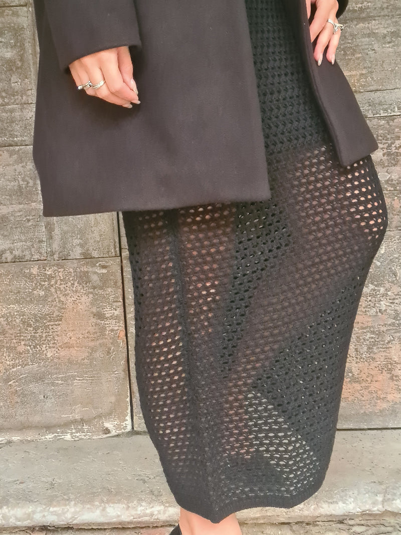 Abito traforato maglia Actitude Twinset