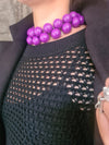 Abito traforato maglia Actitude Twinset