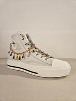 Sneakers in pelle meline