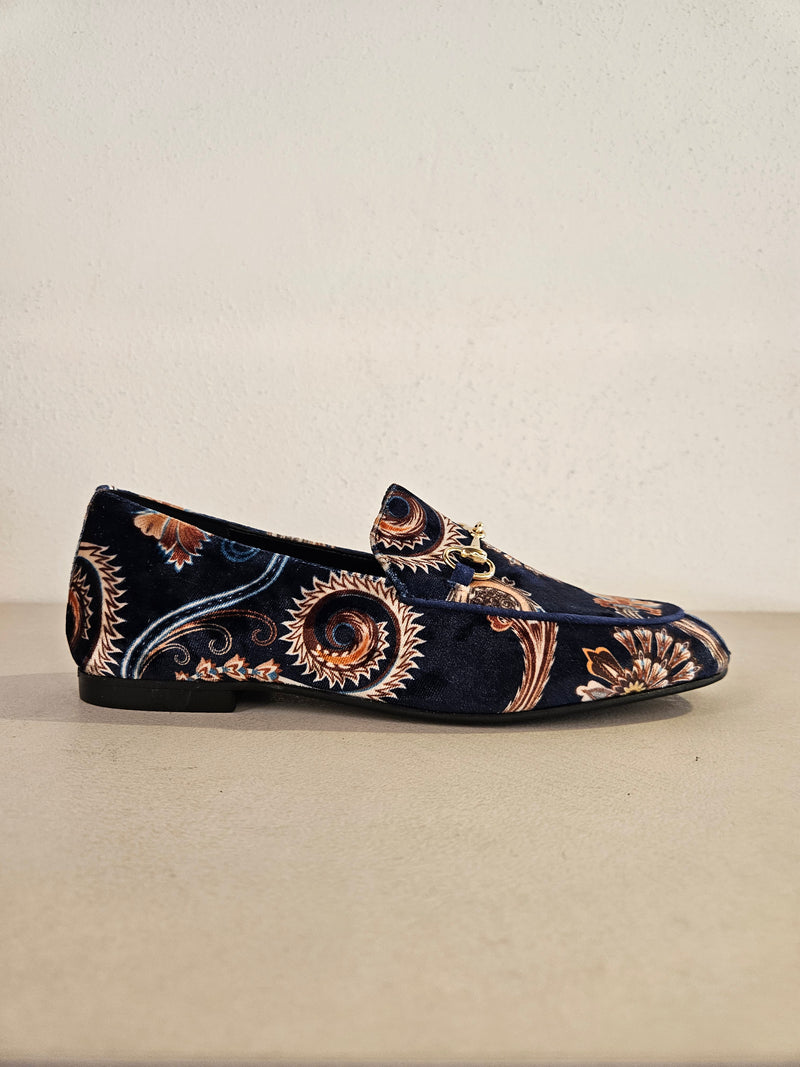 Mocassino tunit blu